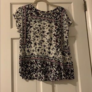 Anthropologie floral top